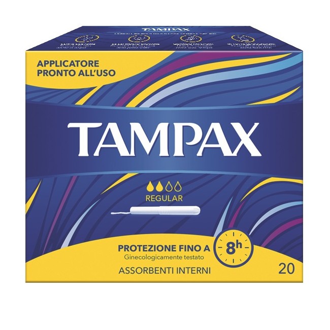 Fater Tampax Blue Box Regular 20 Pezzi