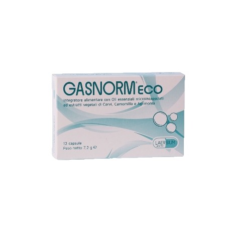 Laerbium Pharma Gasnorm Eco 12 Capsule Laerbium Pharma Gasnorm Eco 12 Capsule