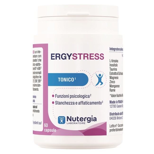 Laboratoire Nutergia Ergystress 60 Capsule Laboratoire Nutergia Ergystress 60 Capsule