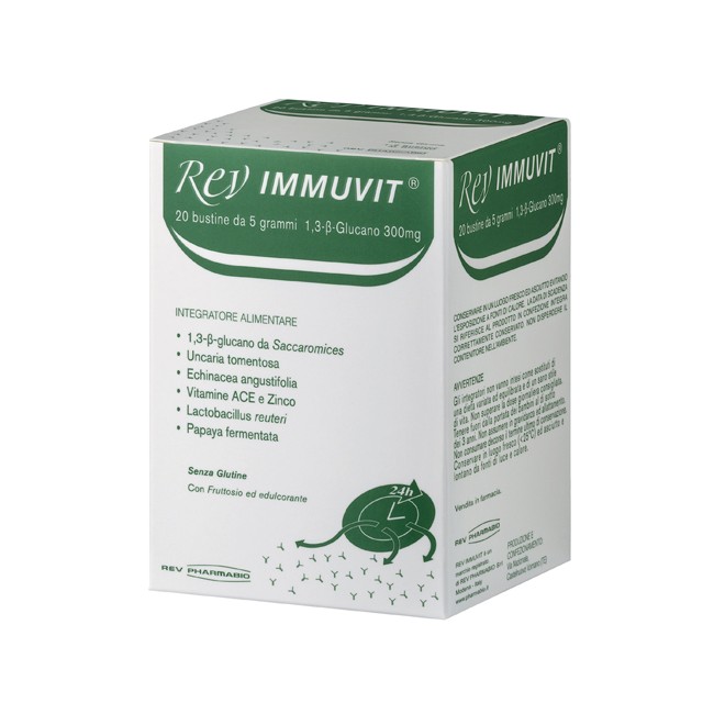 Rev Pharmabio Rev Immuvit 20 Bustine