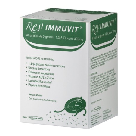 Rev Pharmabio Rev Immuvit 20 Bustine