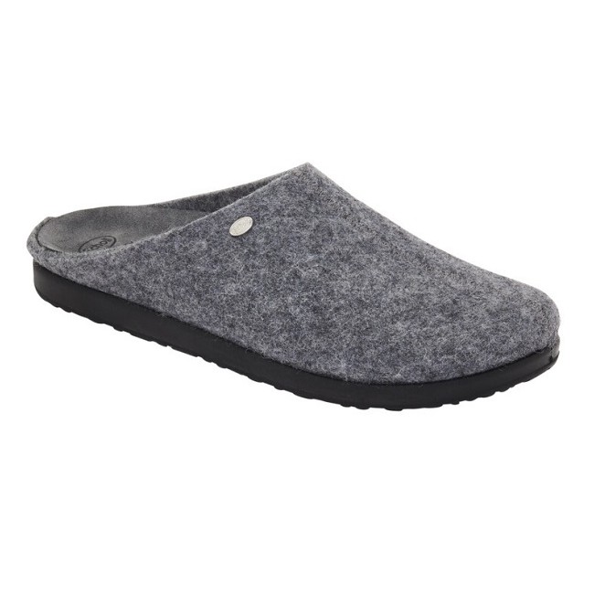 Scholl Calzatura Elio Wool Man Grey Lana 42 Scholl Calzatura Elio Wool Man Grey Lana 42