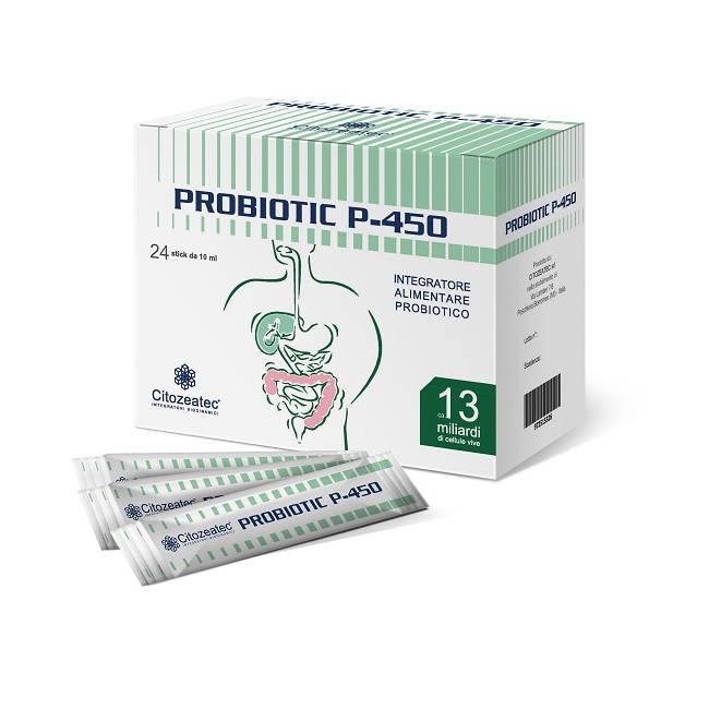 Citozeatec Probiotic P-450 24 Stick Monodose 10 Ml