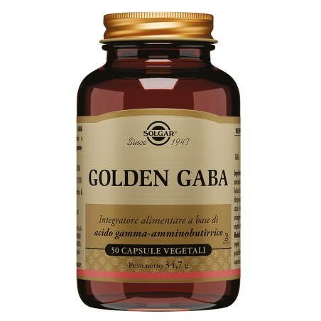 Solgar Golden Gaba 50 Capsule Vegetali Solgar Golden Gaba 50 Capsule Vegetali