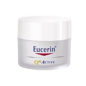 Eucerin Q10 Active Giorno Crema Idratante Ricca Antirughe per Pelle Sensibile Secca 50ml