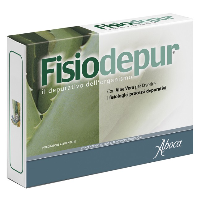 Aboca Fisiodepur 10 Flaconcini 15 G