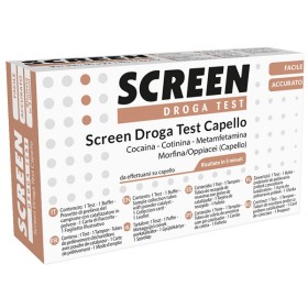 Screen Italia Screen Droga Test 4 Sostanze Tramite Capelli Test Antidroga Capello