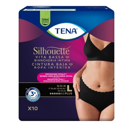 Essity Pannolone A Mutandina Assorbente Tena Silhouette Noir L Vita Bassa 10 Pezzi