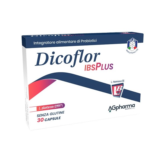 Dicoflor IBSPLUS Integratore per l’equilibrio intestinale 30 capsule