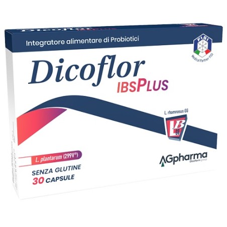 Dicoflor IBSPLUS Integratore per l’equilibrio intestinale 30 capsule Dicoflor IBSPLUS Integratore per l’equilibrio intestinale 30 capsule
