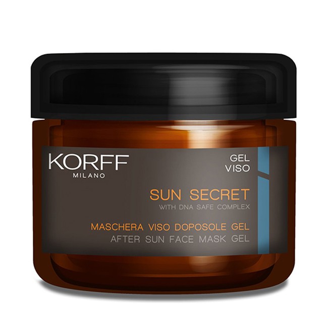 Korff Sun Secret Maschera Viso Doposole Gel 70 Ml Korff Sun Secret Maschera Viso Doposole Gel 70 Ml