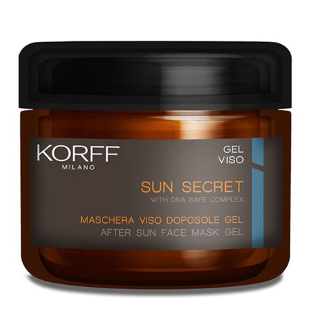 Korff Sun Secret Maschera Viso Doposole Gel 70 Ml Korff Sun Secret Maschera Viso Doposole Gel 70 Ml