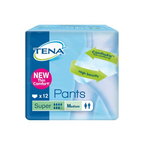 Essity Pannolone Pull Up Tena Pants Super Taglia Medium 12 Pezzi