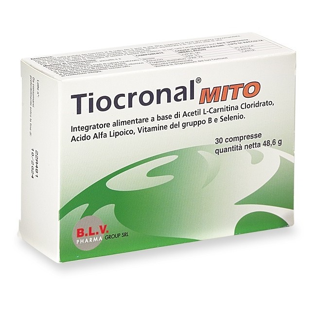 B. L. V. Pharma Group Tiocronal Mito 30 Compresse