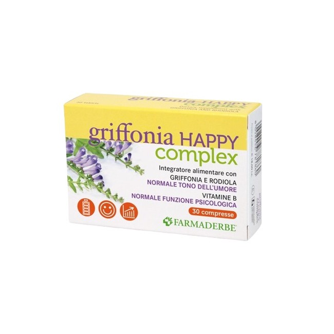 Farmaderbe Griffonia Happy Complex 30 Compresse