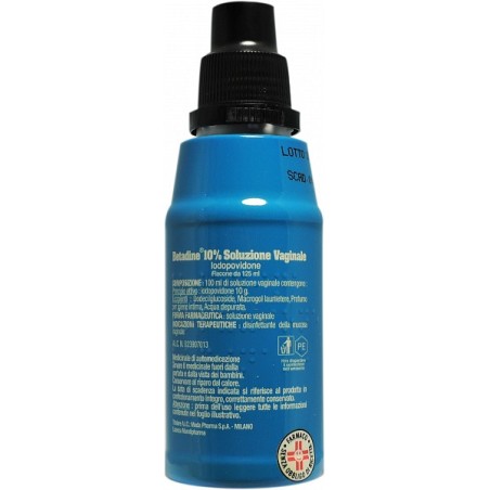 Betadine 10% Soluzione vaginale disinfettante per mucosa vaginale Betadine 10% Soluzione vaginale disinfettante per mucosa vaginale