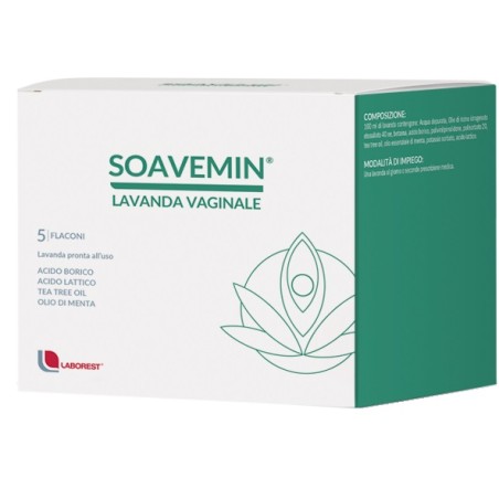 Uriach Soavemin Lavanda Vaginale 5 Flaconi 100 Ml