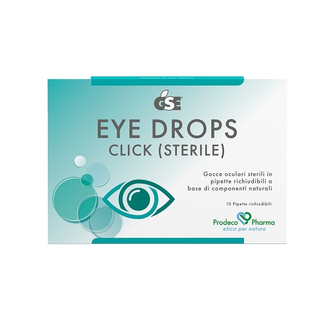 Prodeco Pharma Gse Eye Drops Click Gocce Oculari 10 Pipette 0,5 Ml
