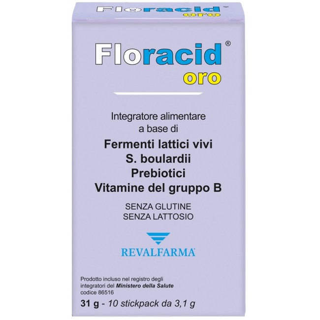 Revalfarma Floracid Orosolubile 10 Stickpack