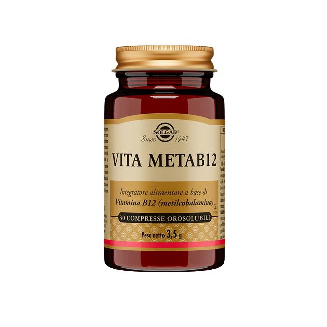 Solgar Vita Metab12 30 Compresse Orosolubili