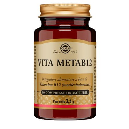 Solgar Vita Metab12 30 Compresse Orosolubili Solgar Vita Metab12 30 Compresse Orosolubili