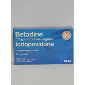Betadine 0,2 g Disinfettante vaginale 10 compresse