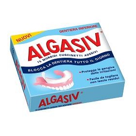 Algasiv adesivo per protesi dentaria inferiore 15 pezzi