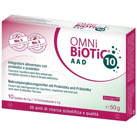 Institut Allergosan Omni Biotic 10 Aad 10 Bustine Da 5 G