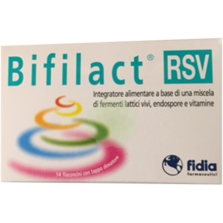 Fidia Farmaceutici Bifilact Rsv 14 Flaconcini Fidia Farmaceutici Bifilact Rsv 14 Flaconcini