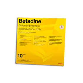 Betadine 10% Garze impregnate