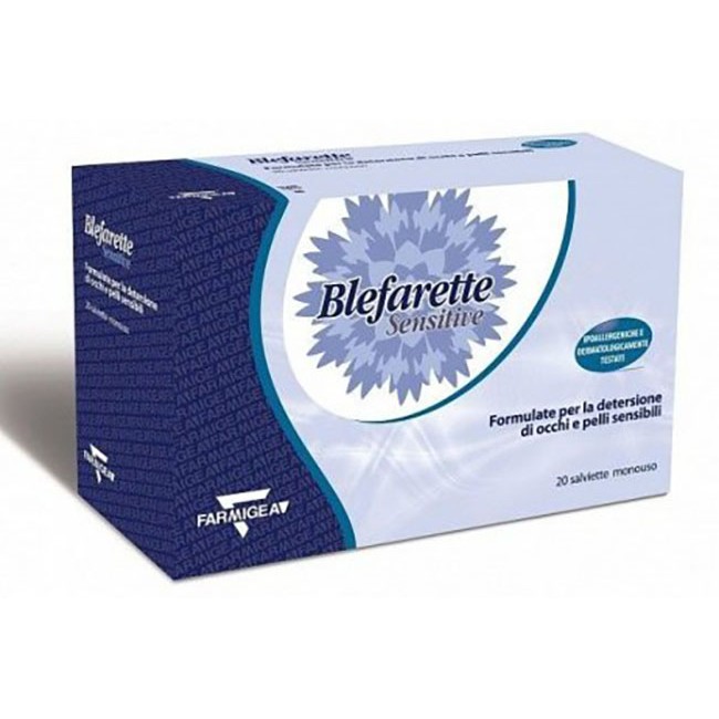 Farmigea Blefarette Sensitive Salviette Monouso 20 Pezzi