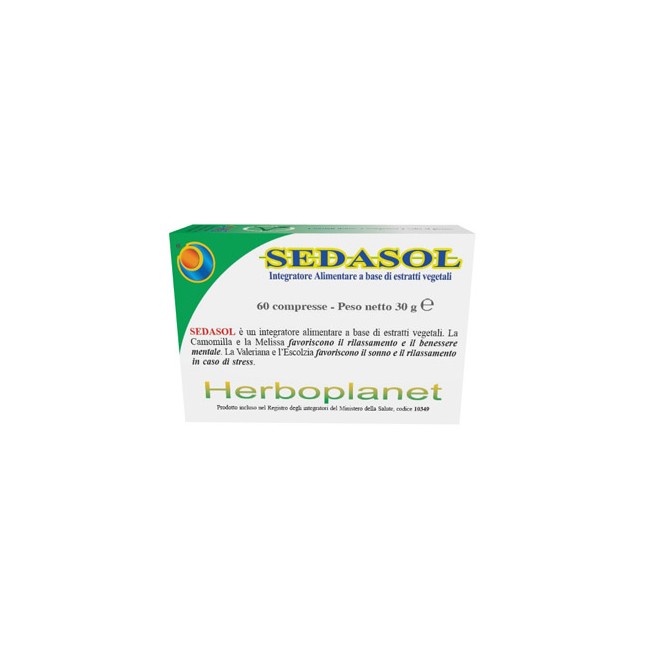 Herboplanet Sedasol 60 Compresse