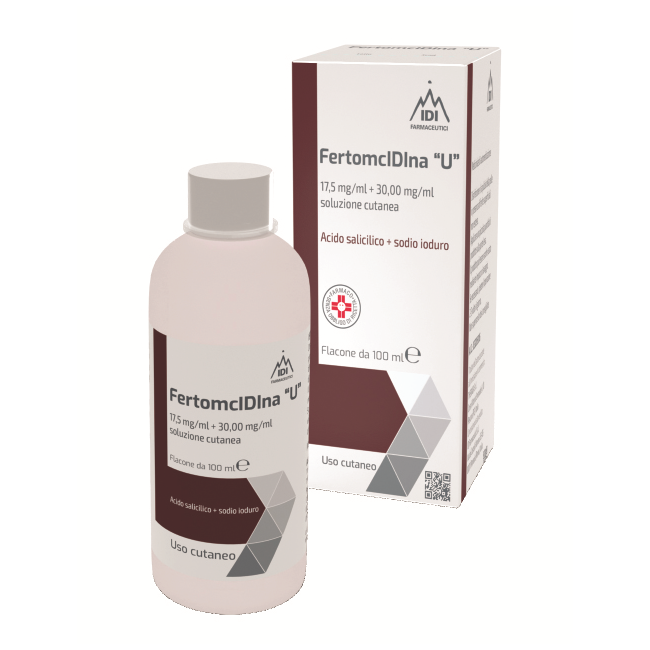 Theriaca Fertomcidina “u” 17,5 Mg/ml + 30,00 Mg/ml Soluzione Cutanea Acido Salicilico/sodio Ioduro Theriaca Fertomcidina “u” 17,5 Mg/ml + 30,00 Mg/ml Soluzione Cutanea Acido Salicilico/sodio Ioduro