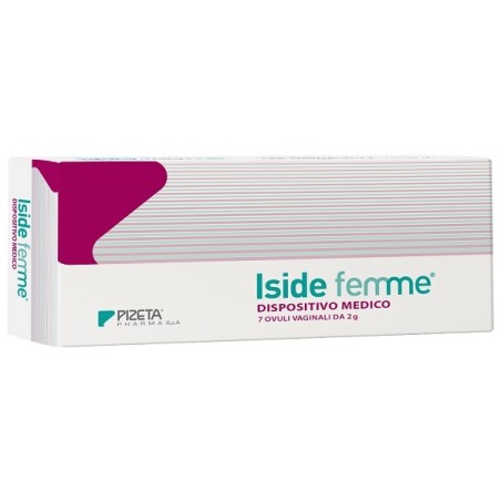 Pizeta Pharma Iside Femme 7 Ovuli Vaginali Pizeta Pharma Iside Femme 7 Ovuli Vaginali