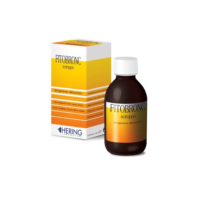 Hering Fitobronc Sciroppo 180 Ml Hering Fitobronc Sciroppo 180 Ml