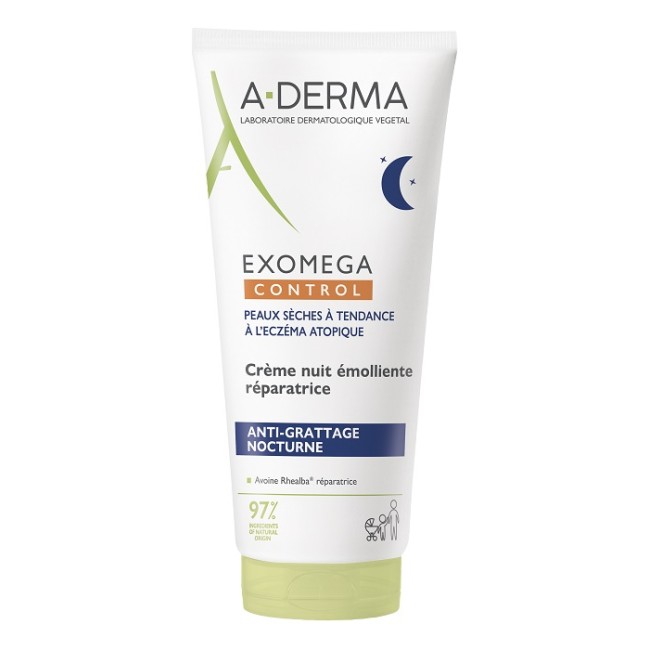 A-Derma Exomega Control Crema Notte 200 Ml A-Derma Exomega Control Crema Notte 200 Ml