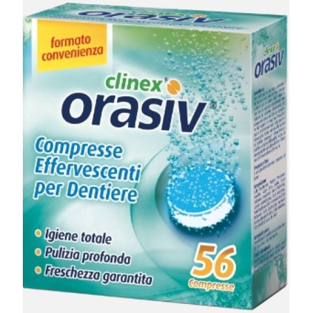 Nova Argentia Orasiv Clinex 56 Compresse Effervescenti Nova Argentia Orasiv Clinex 56 Compresse Effervescenti