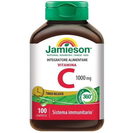 Biovita Jamieson Vitamina C 1000 Timed Release 100 Compresse Barattog Biovita Jamieson Vitamina C 1000 Timed Release 100 Compresse Barattog