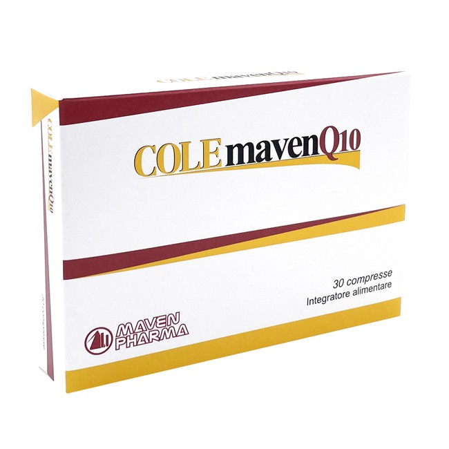 Maven Pharma Colemaven Q10 30 Compresse Maven Pharma Colemaven Q10 30 Compresse