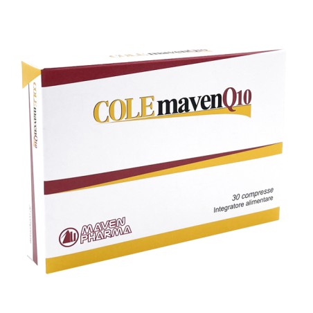 Maven Pharma Colemaven Q10 30 Compresse Maven Pharma Colemaven Q10 30 Compresse