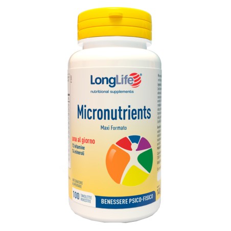 Longlife Micronutrients 100 Tavolette Longlife Micronutrients 100 Tavolette