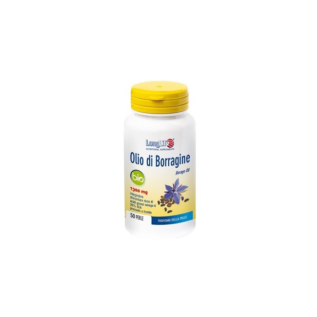 Longlife Olio Borragine Bio 50 Perle