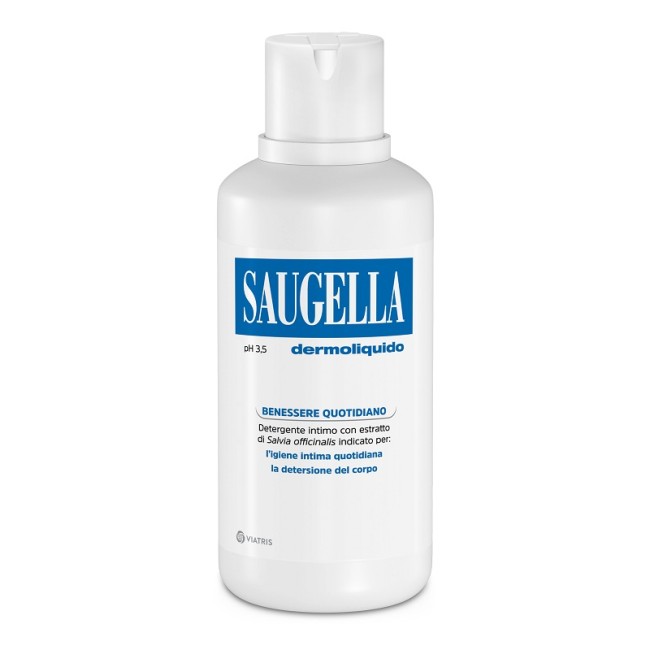 Saugella Dermoliquido Ph 3,5 Detergente Intimo Benessere Quotidiano 500 ml