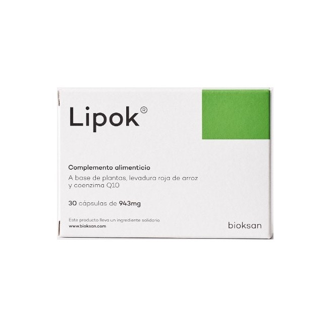 BIOKSAN NATURALMENTE JUNTOS SL Lipok 30 Capsule BIOKSAN NATURALMENTE JUNTOS SL Lipok 30 Capsule
