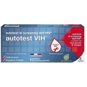 COOPER CONSUMER HEALTH IT Autotest Vih Screening Dell'hiv Contiene 1 Autotest + Soluzione + Bisturi + Cerotto + Garza + Salviett
