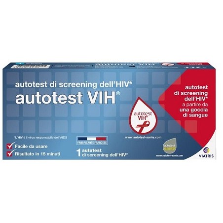 COOPER CONSUMER HEALTH IT Autotest Vih Screening Dell'hiv Contiene 1 Autotest + Soluzione + Bisturi + Cerotto + Garza + Salviett COOPER CONSUMER HEALTH IT Autotest Vih Screening Dell'hiv Contiene 1 Autotest + Soluzione + Bisturi + Cerotto + Garza + Salviett