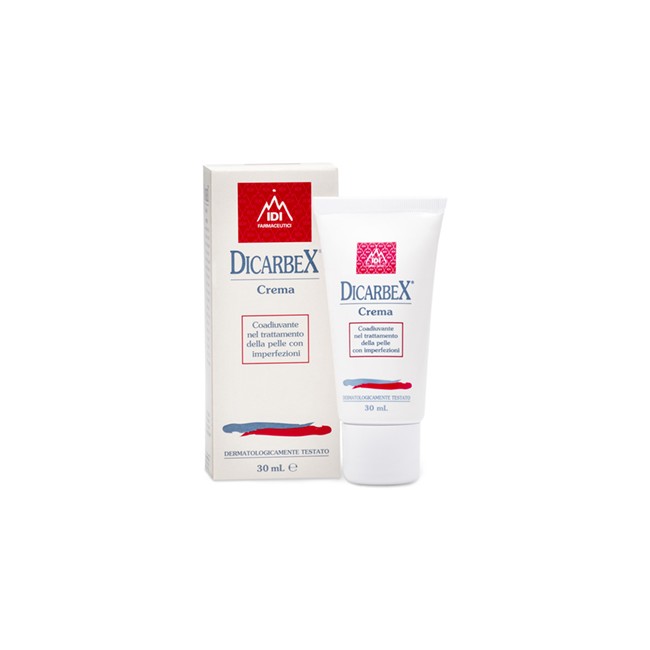 IDI Farmaceutici Dicarbex Crema Pelle Acneica 30 Ml IDI Farmaceutici Dicarbex Crema Pelle Acneica 30 Ml
