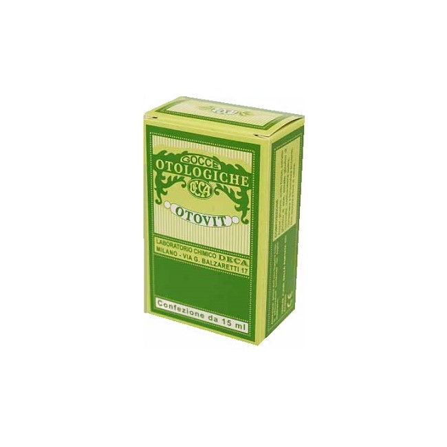 Deca Laboratorio Chimico Otovit Gocce Otologiche 15 Ml Deca Laboratorio Chimico Otovit Gocce Otologiche 15 Ml