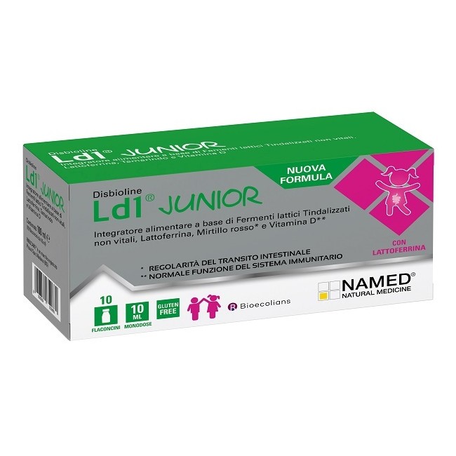 Named Disbioline Ld1 Junior 10 Flaconi Da 10 Ml