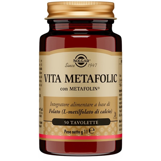 Solgar Vita Metafolic 50 Tavolette Solgar Vita Metafolic 50 Tavolette